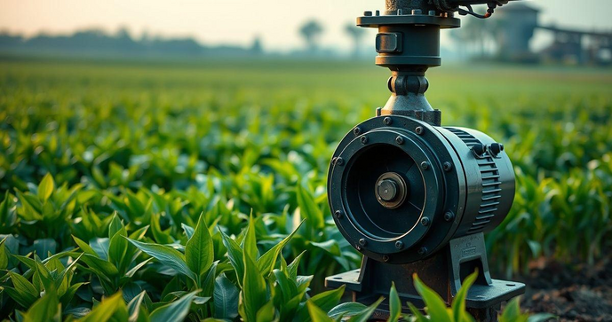 Bomba centrífuga para irrigação: Eficiência Hídrica